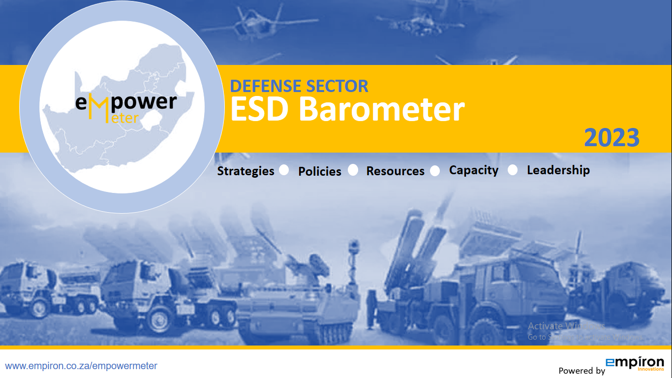 Defense Sector 2023 ESD Barometer